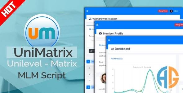 UniMatrix Membership v3.0.2 – MLM Script Download