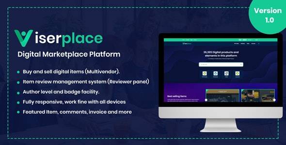 ViserPlace v2.0 – Digital Marketplace Platform Download