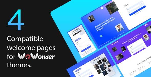 Wonderful v1.4.2 – The Ultimate Welcome Page Themes For WoWonder Download