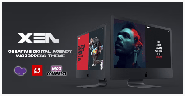 XEN Creative Portfolio Agency WordPress Theme Download