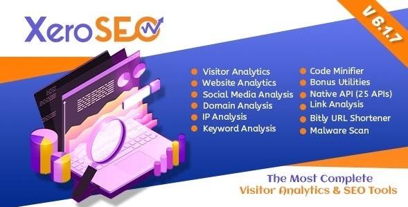 XeroSEO v.7.2 – Visitor Analytics & SEO Tools SiteSpy Download