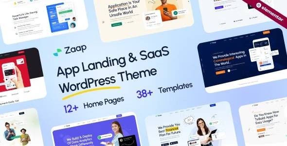 Zaap v.1.0.0 – SaaS & App WordPress Theme Download