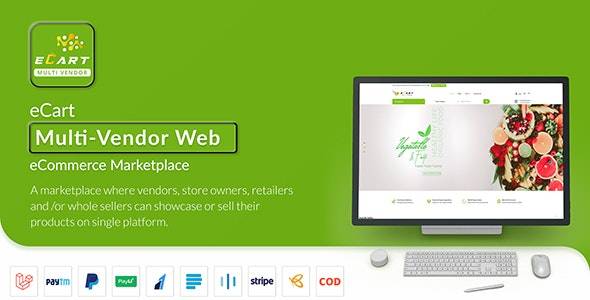 eCart Web v5.0.0 – Multi Vendor eCommerce Marketplace Download