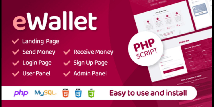 eWallet v3.0 – e-wallet or payment gateway script Download