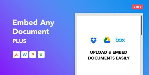 Embed Any Document Plus WordPress Plugin Download