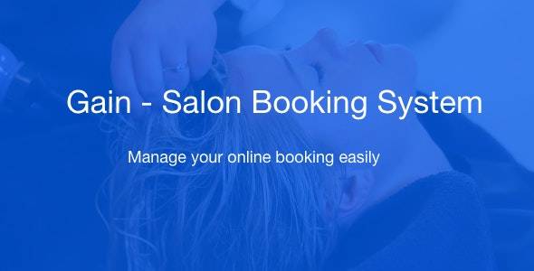 Gain – v.1.5 Salon Booking System Download