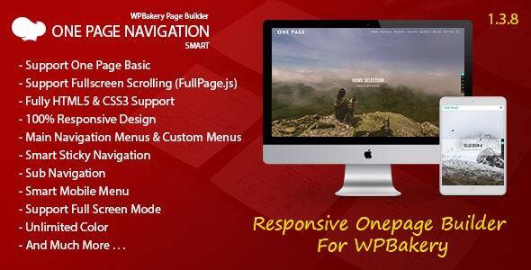 Smart One Page Navigation Addon For WPBakery Page Builder Download