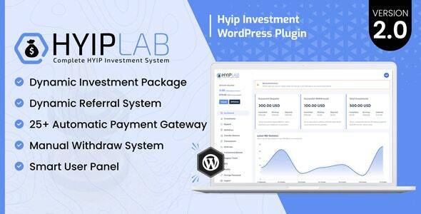 HYIPLab HYIP Investment WordPress Plugin