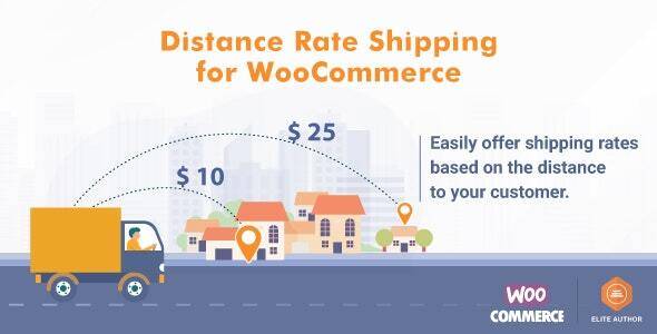 Distance Rate Shipping for WooCommerce v1.1.8