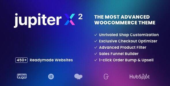 JupiterX Multi-Purpose Responsive Theme