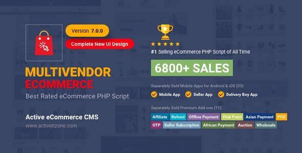 Active Ecommerce CMS v7.9.0 –  Super Shop Multi-Vendor Download | Php Script