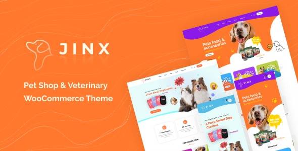 Jinx v1.0.4 – Pet Shop & Veterinary WooCommerce Theme