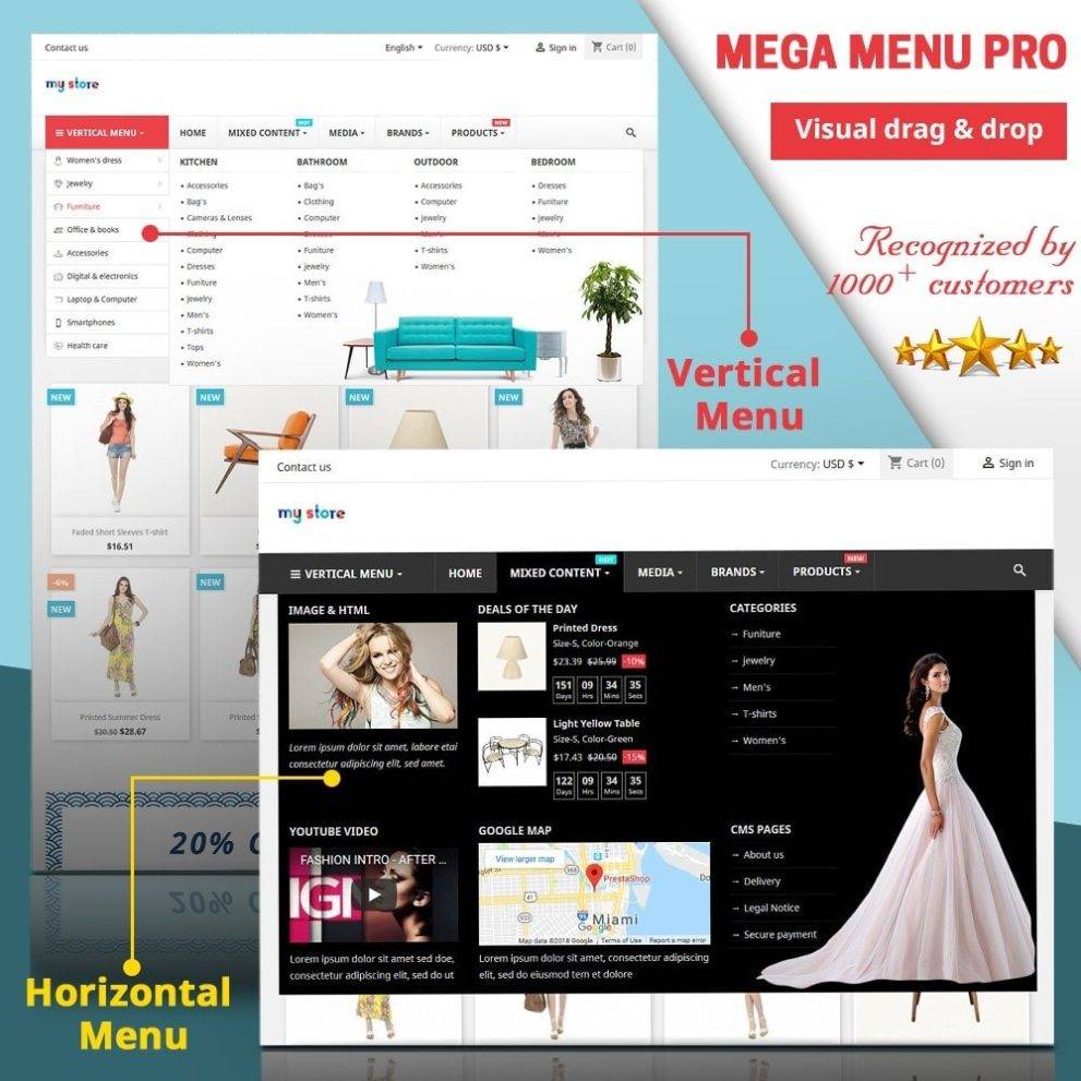 Mega Menu PRO