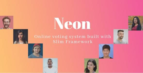 Neon – Online Voting System built with Slim Framework Download