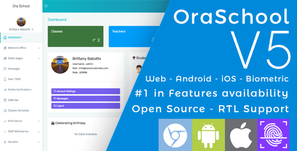 OraSchool Suite v.7.0 Ultimate school management system Download