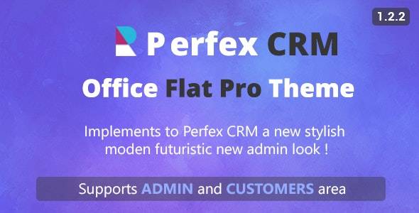 Perfex CRM Office Flat Pro Theme v1.2.6 Download