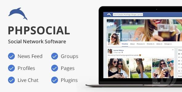 PhpSocial – v.7.0.0 Social Network Platform Download