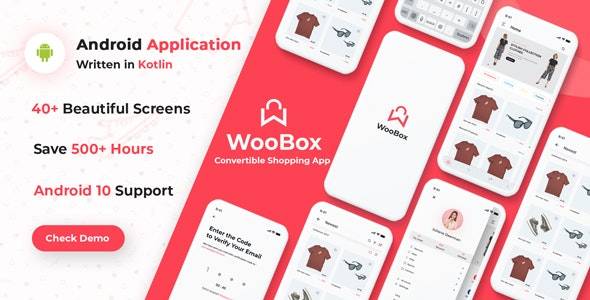 WooBox WooCommerce Android App E-commerce Full Mobile App