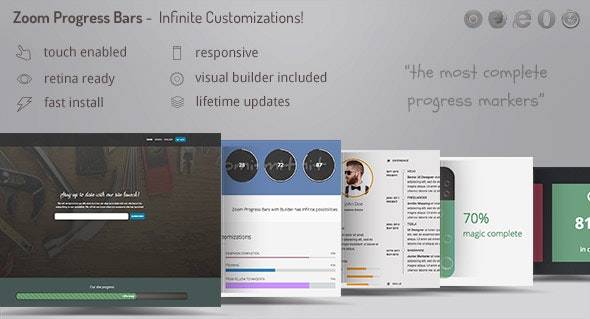 Progress Bars – Counters for WPBakery Page Builder – Infinite Customizations v2.10