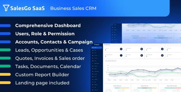 SalesGo SaaS – v2.5.4 v1.1 Business Sales CRM Download