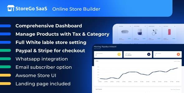 StoreGo SaaS v6.4 – Online Store Builder Download (Updated)