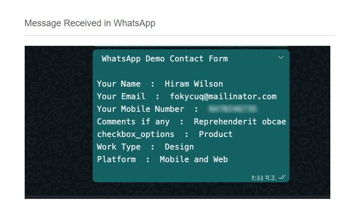 WhatsApp AnyForm