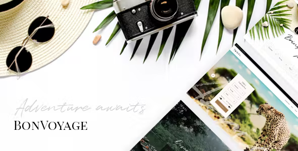 BonVoyage – v1.9 Travel Agency and Tour WordPress Theme Download