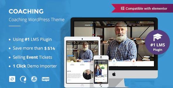 Coaching v3.7.0 Life & Business Coaching WordPress Theme Download