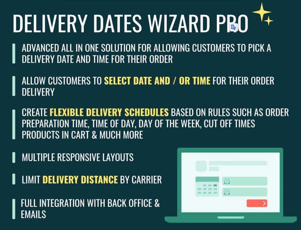 Delivery Dates Wizard Pro