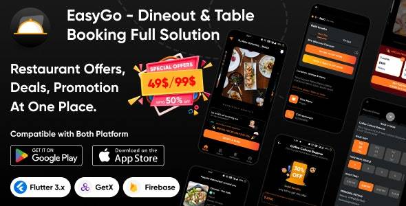 EasyGo v1.0 – Dineout & Table Booking | Restaurant Offers, Deals, Promotion Download