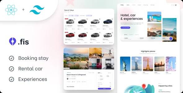 Chisfis Online Booking React Template v2.2.1 Download