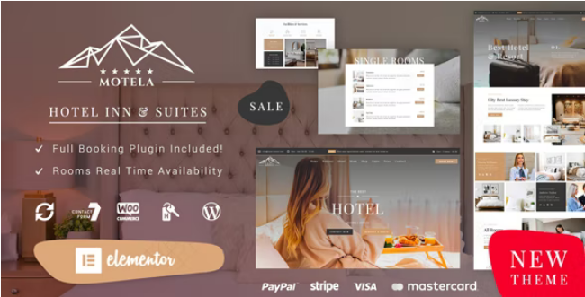 Motela v1.2 – Hotel Inn WordPress Theme Download