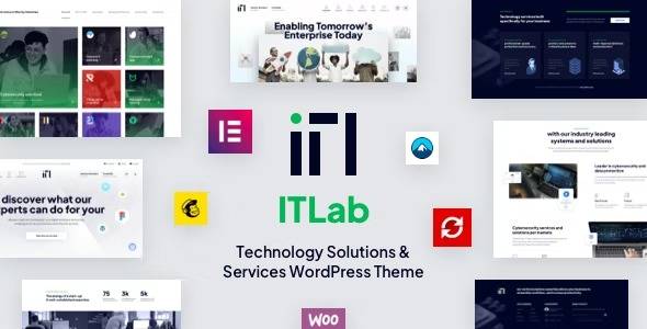 ITLab – v1.0.1 Technology Solutions & Services WordPress Theme Download