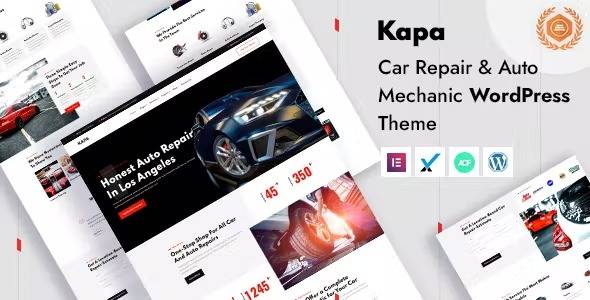 Kapa v1.4.0 – Car Repair & Auto Services WordPress Theme Download