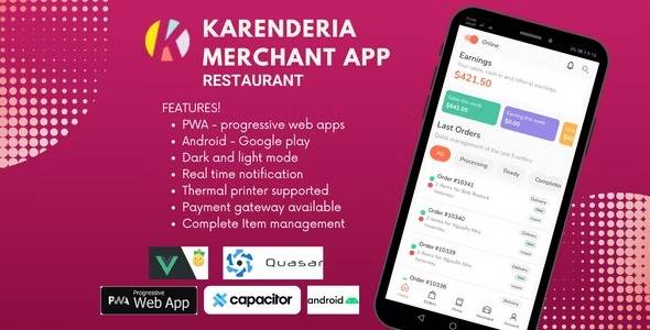 Karenderia Merchant App Restaurant v.1.0.2 Download