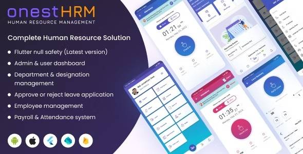 Onest HRM Human Resource Management System App and Website 1.0.22 Download