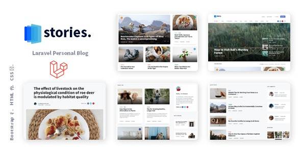 Stories v1.23 – Laravel Creative Multilingual Blog Download (Updated)