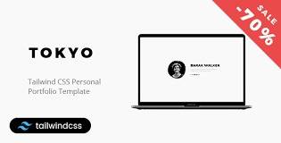 Tokyo 24 December 2022 – Tailwind CSS Personal Portfolio Template Download