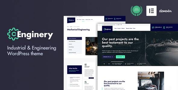 Enginery v1.4 – Industrial & Engineering WordPress theme Download