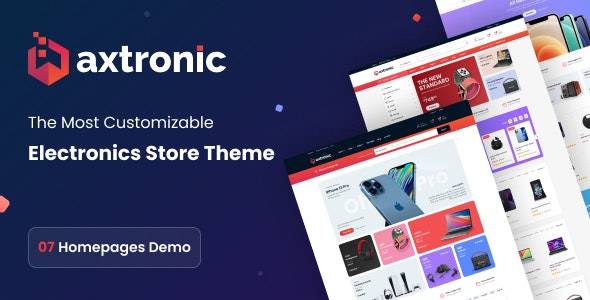 Axtronic v1.8.0 – Electronics WooCommerce WordPress Theme Download