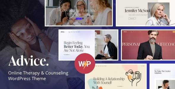 Advice v1.2.0 – Online Therapy & Counseling WordPress Theme Download