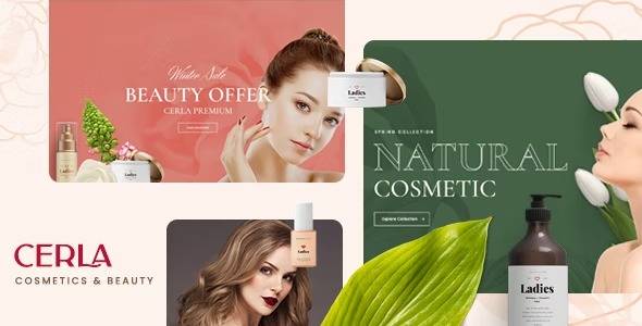 Cerla v1.0.9 – Cosmetics WooCommerce WordPress Theme Download