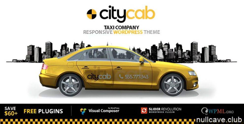 CityCab v3.5.3 – Taxi Company WordPress Theme Download