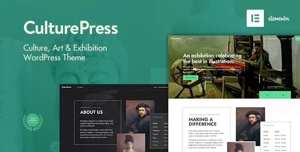 CulturePress v1.4 – Art & Culture WordPress theme Download