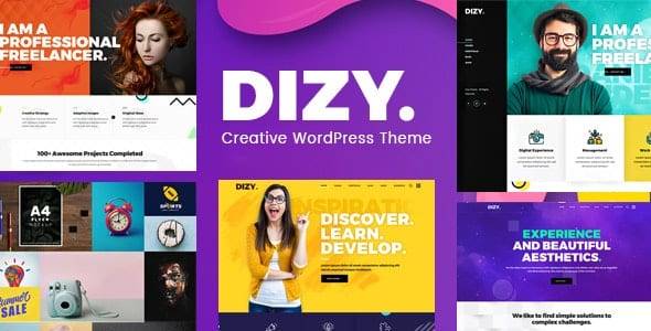 Dizy v1.2.0 – Creative Portfolio WordPress Theme Download