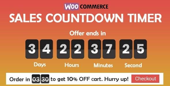 Checkout Countdown v1.1.0 – Sales Countdown Timer for WooCommerce and WordPress Download