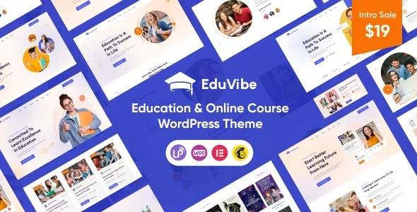 EduVibe v1.0.11 – Education & Online Course WordPress Theme Download