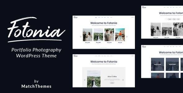 Fotonia v1.6.21 – Portfolio Photography Theme for WordPress Download