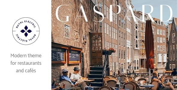 Gaspard v1.3 – Restaurant and Coffee Shop Theme Download (Updated)