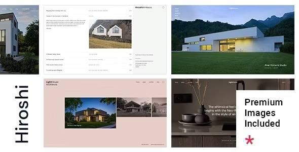 Hiroshi v1.0 – Architecture and Interior Design WordPress Theme Download (Updated)